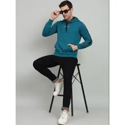 OAKWYN Men Printed Hooded Sweatshirt-picture-33