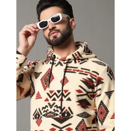 OAKWYN Men Printed Hooded Sweatshirt-picture-18