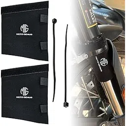 oberoi's traders OBEROI’S Traders Universal Bike Front Shocker Fork Seal Covers to Protect Suspension Forks from Dust, Dirt, Water, and Debris & Help Extend The Life of The Shocker-picture-34