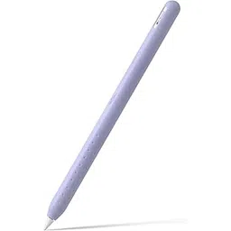 Oboe Silicone Cover Pencil Case Dotted Design Sleeve Compatible with Apple Pencil 2nd Gen/Apple Pencil Pro for iPad Pro 11/12.9 inch Skin (B-Lavender Grey) [Stylus Pencil is NOT Included]-picture-15