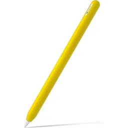 Oboe Silicone Cover Pencil Case Dotted Design Sleeve Compatible with Apple Pencil 2nd Gen/Apple Pencil Pro for iPad Pro 11/12.9 inch Skin (B-Yellow) [Stylus Pencil is NOT Included]-picture-21
