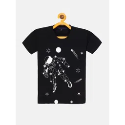 OBOW Boys Graphic Printed Bio Finish Cotton T-shirt image 1