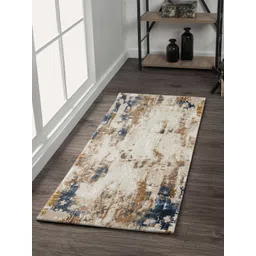 Obsessions Beige Non Slip Backing Bedside Runner-picture-52
