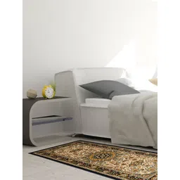 OBSESSIONS Blue & Yellow Rectangle Bed Runner-picture-24