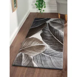 OBSESSIONS Brown & Grey Printed FloorRunners-picture-50