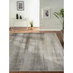 Obsessions Cream & Beige Acrylic & Polyester Abstract Bedside Runner-picture-20