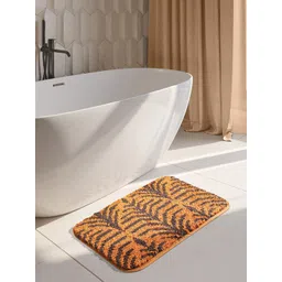 OBSESSIONS Mustard Yellow 1400 GSM Anti-Skid Bath Rugs-picture-25