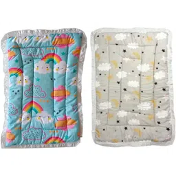 Mattress New Born Baby Bed |Godari | Sleeping Mattress Unique Design set of 2-image-46