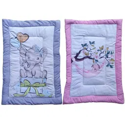 Mattress New Born Baby Bed |Godari | Sleeping Mattress Unique Design set of 2-image-18