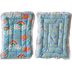 New Born Baby Bed Mattress |Godari | Sleeping Mattress Unique Design set of 2-image-6