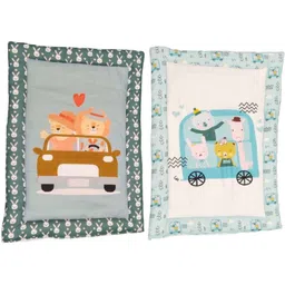 ocean Mattress New Born Baby Bed |Godari | Sleeping Mattress Unique Design set of 2-picture-24