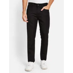 Octave Black Cotton Regular Fit Jeans-picture-28