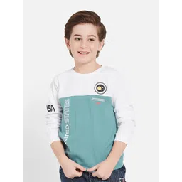 Octave Boys Colourblocked Cotton T-Shirt-picture-36