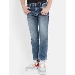 Octave Boys Heavy Fade Clean Look Stretchable Jeans-picture-41