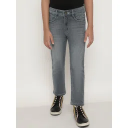 Octave Boys Regular Fit Light Fade Cotton Stretchable Jeans-picture-34