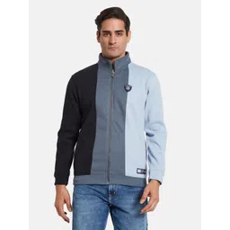 Octave Colourblocked Sweatshirt with Zip Closure-picture-21