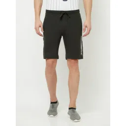 Octave Dark Olive Regular Fit Shorts-picture-10