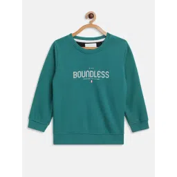 Octave Kids Blue Solid Full Sleeves Sweatshirt-picture-38