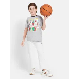 Octave Kids White Solid Trackpants image 5