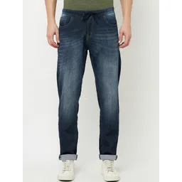 Octave Men Blue Heavy Fade Stretchable Cotton Jeans-picture-26