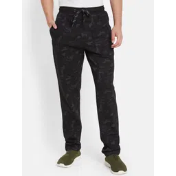Octave Men Camouflage Printed Pure Cotton Sports Track Pants-picture-35