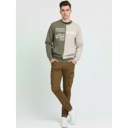 Octave Men Colourblocked Sweatshirt-picture-15