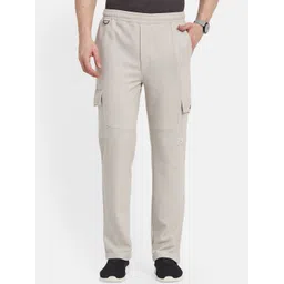 Octave Men Cotton Mid-Rise Cargo Track Pant-picture-34