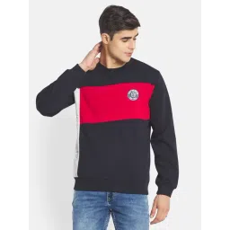 Octave Multicolor Round Neck Regular Fit Sweatshirt-picture-21