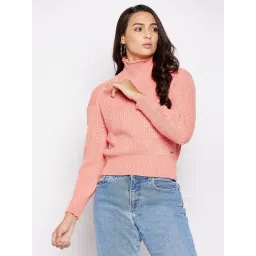 Octave Pink Regular Fit Sweater-picture-48