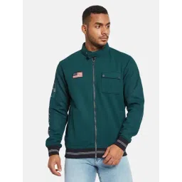 Octave Teal Regular Fit Sweatshirt-picture-37