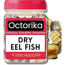 Octorika - Dry EEL Fish - Bommidalu - Cleand & Sliced - Ready to Cook (200g)-picture-26