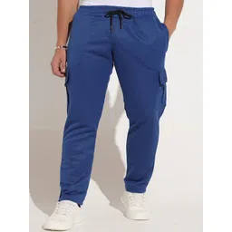 ODCC Men Mid-Rise Slim-Fit Stretchable Cargo Trackpants-picture-14