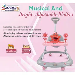 odelee Musical Activity Walker With Parent Rod-picture-27