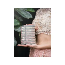 Odette Box Shape Cute Reflective Sequins Clutch-picture-10