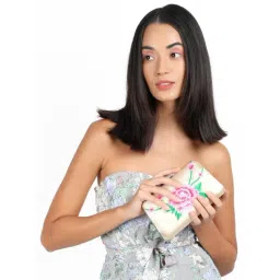 Odette Multicolor Synthetic Box Clutch-picture-11