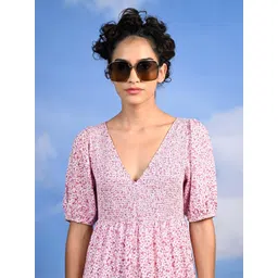 ODETTE Women Oversized Sunglasses With UV Protected Lens NEW153-picture-41