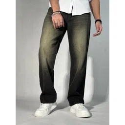 Off Duty India Men Copper Echo Baggy Fit Mid-Rise Light Fade Jeans-picture-26