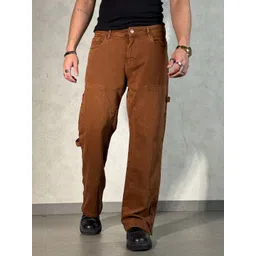 Off Duty India Men Straight Fit Mid-Rise Low Distress Jeans-picture-21