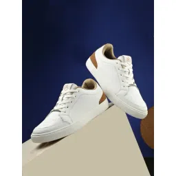 OFF LIMITS Men's GINZA B&T White & Tan Sneakers-picture-37