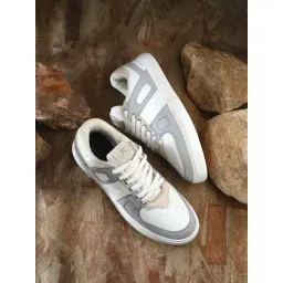OFF LIMITS Men's KYOTO White, Grey & Beige Sneakers-picture-41