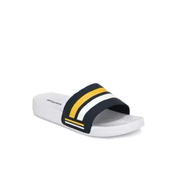 OFF LIMITS Men's Navy & White Slides-picture-24
