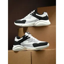 OFF LIMITS Men's ROGER Off White, Black & Light Grey Running Shoes-picture-15
