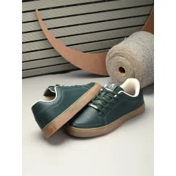 OFF LIMITS Men's SKYLINE Bottle Green Sneakers-picture-34