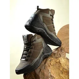 OFF LIMITS Men's S.W.A.T Trail Edition Dark Olive & Black Basketball Shoes-picture-30