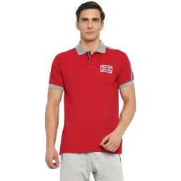OFF LIMITS Red Cotton Polo T-Shirt-picture-16