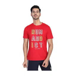 OFF LIMITS Red Short Sleeves Round Neck T-Shirt-picture-45