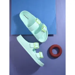 OFF LIMITS Women's FLAMENCO Sea Green Slides-picture-20