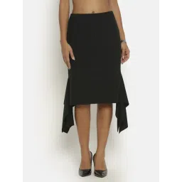 Office & You Black A-Line Skirt-picture-44