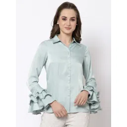 Office & You Blue Full Sleeves Shirt-picture-13