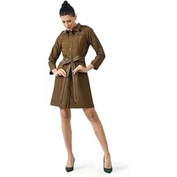 office & you Brown Trench Coat-picture-32